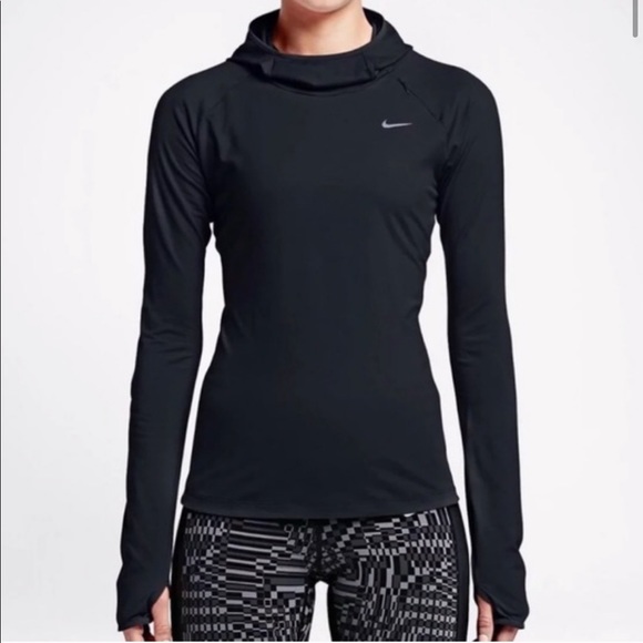 long sleeve running top with pocket